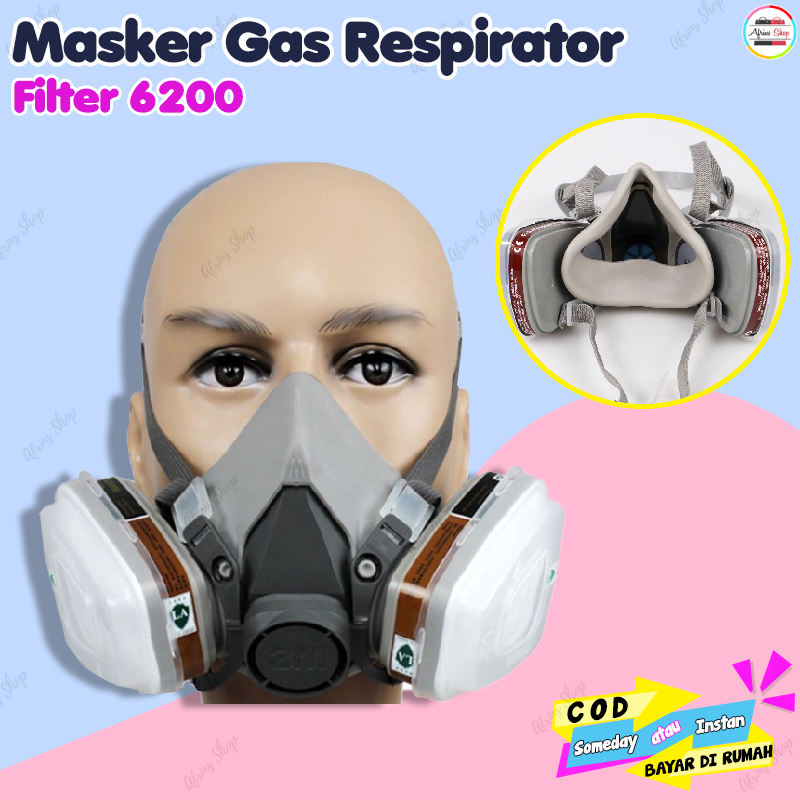 Masker Gas Respirator Masker Gas Respirator 6200