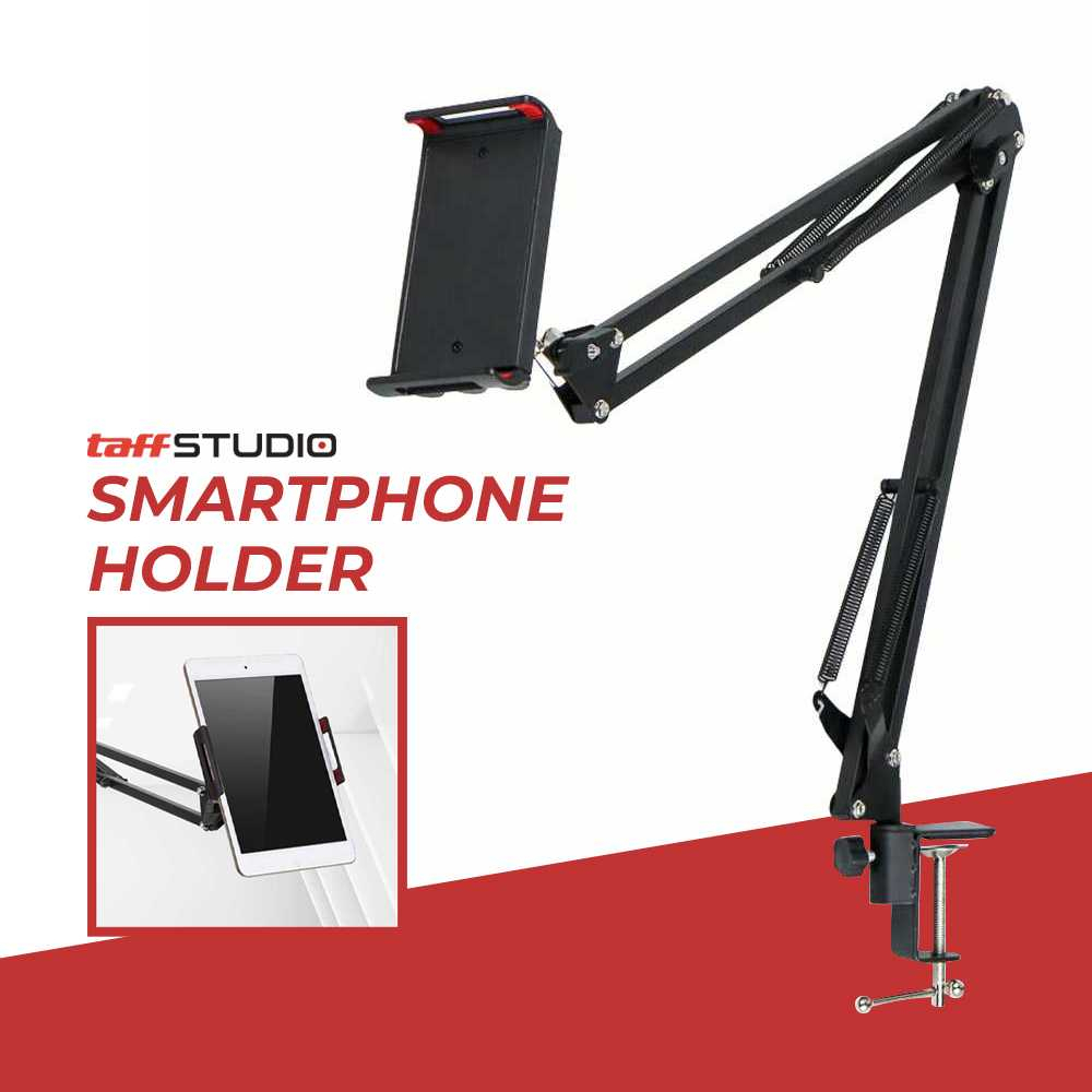 TaffSTUDIO Holder Tablet Model Boom Arm Table Lazypod Stand