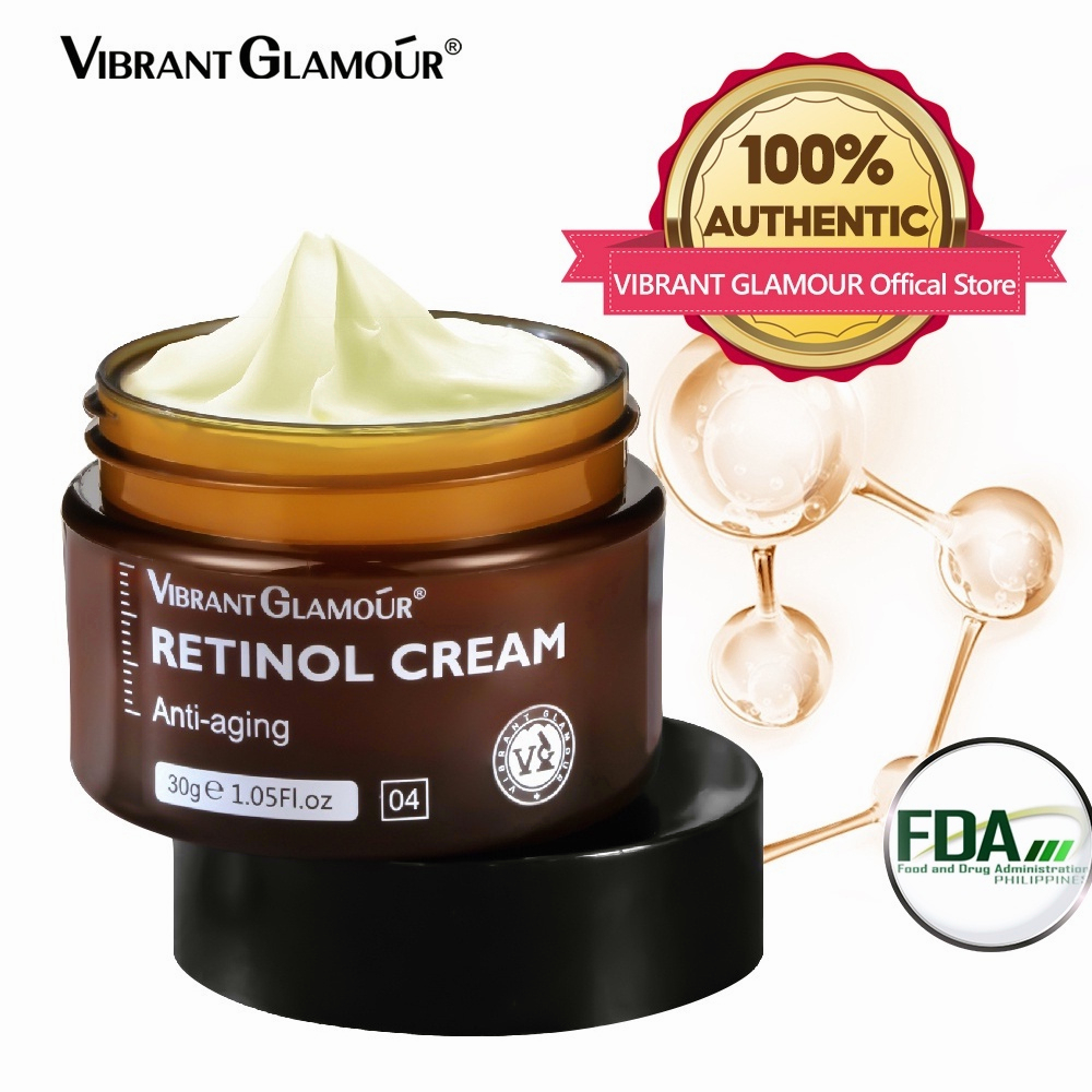 Retinol Cream Anti Aging Korea Original Untuk Wajah Anti Penuaan Retinol Pelembab Krim Keriput Untuk Wajah Jerawat Retinol Krim Perawatan Kulit -30Gr