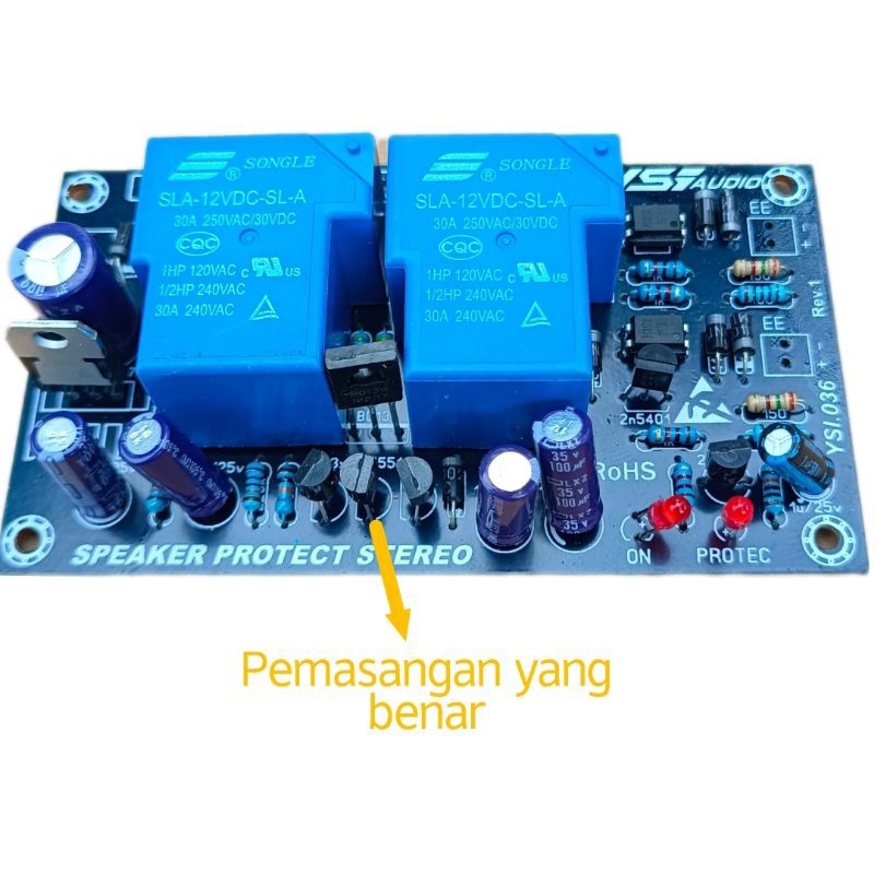 PCB Speaker Protector Anti Konslet