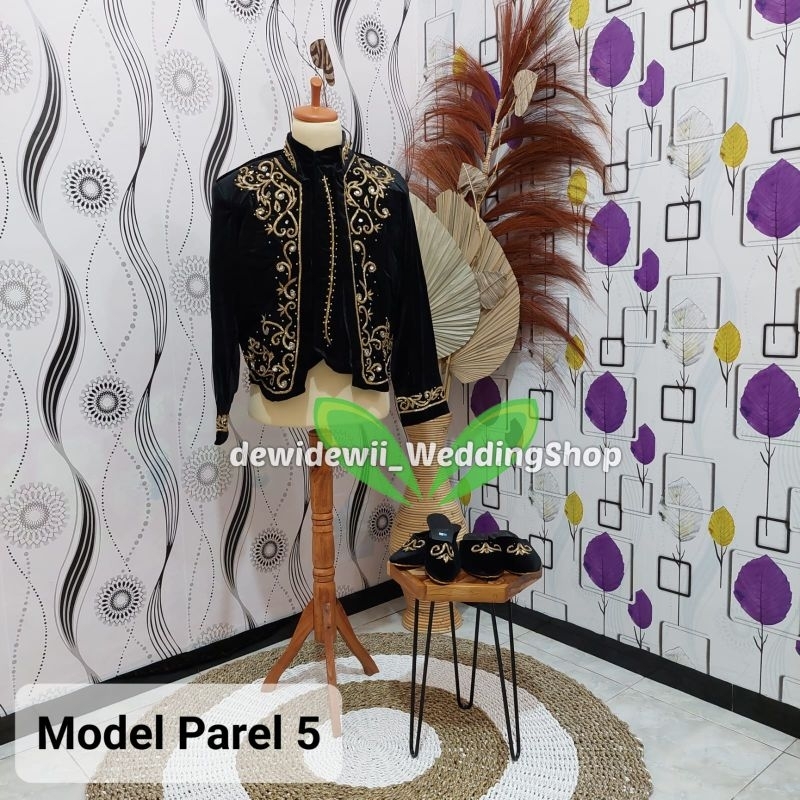 Beskap Pengantin / Beskap Bludru Payet - Model Parel 5