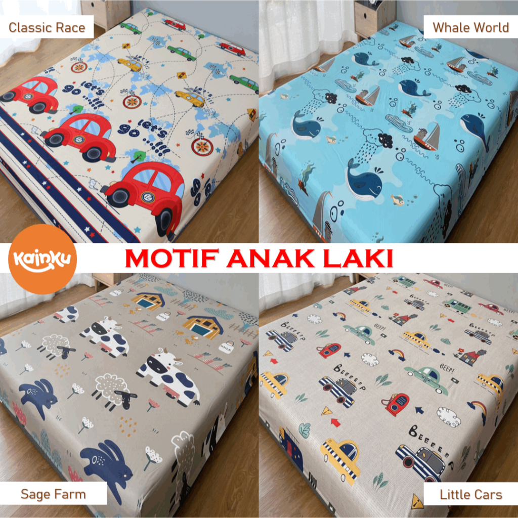 SPREI WATERPROOF Kualitas No 1 Shopee SPREI ANTI AIR OMPOL