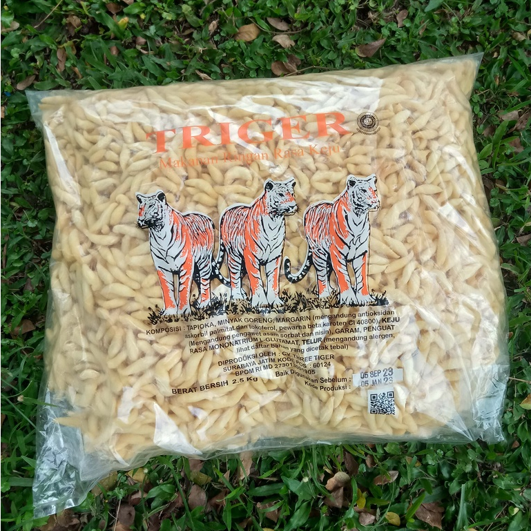 

TRIGER BIDARAN KEJU ISI 2.5 KG / BOLOT KEJU TRIGER 2.5 KG