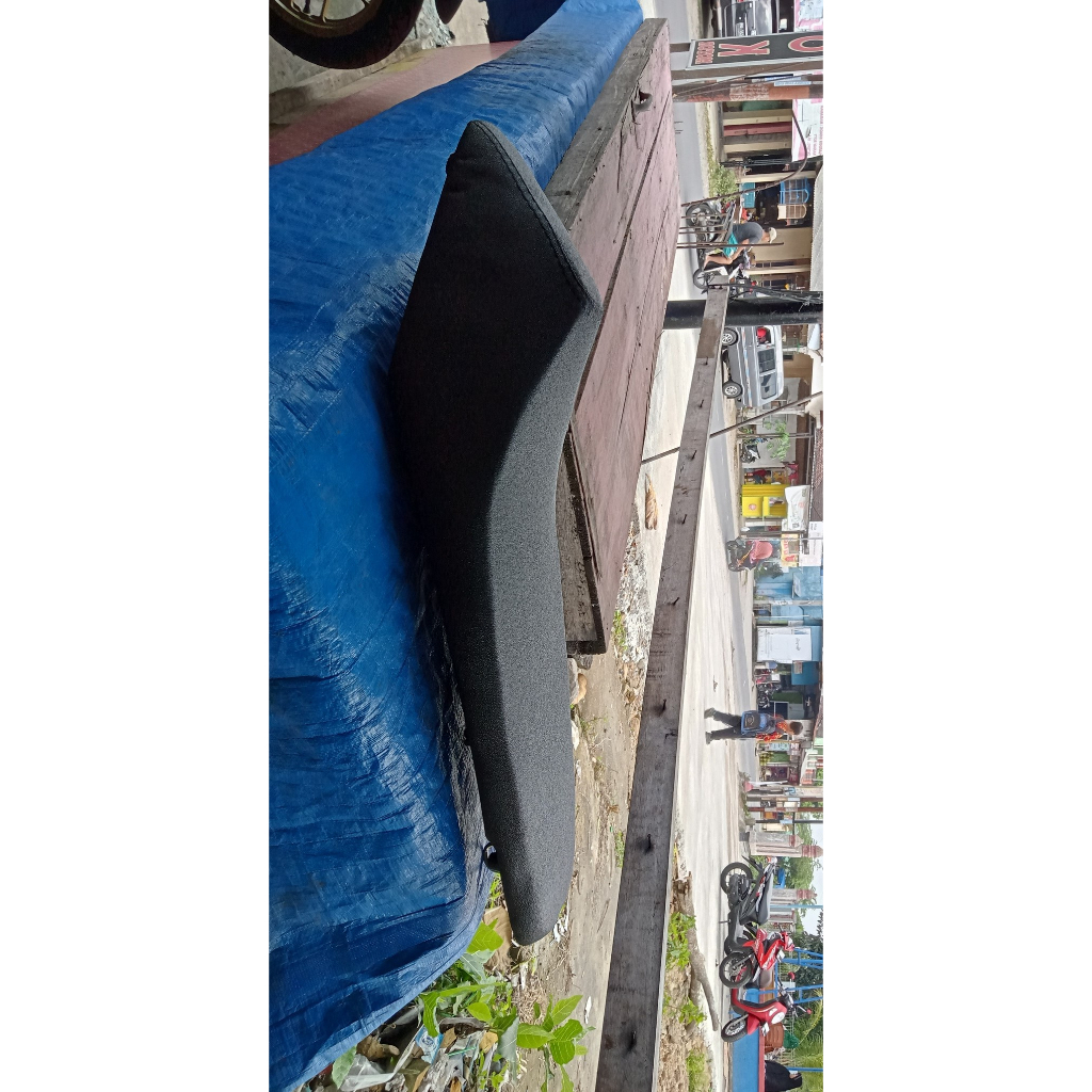 Jok roadrace busa biru revo fi-Jok motor revo fi-Jok Roadrace revo fi kulit amplas-Jok roadrace revo