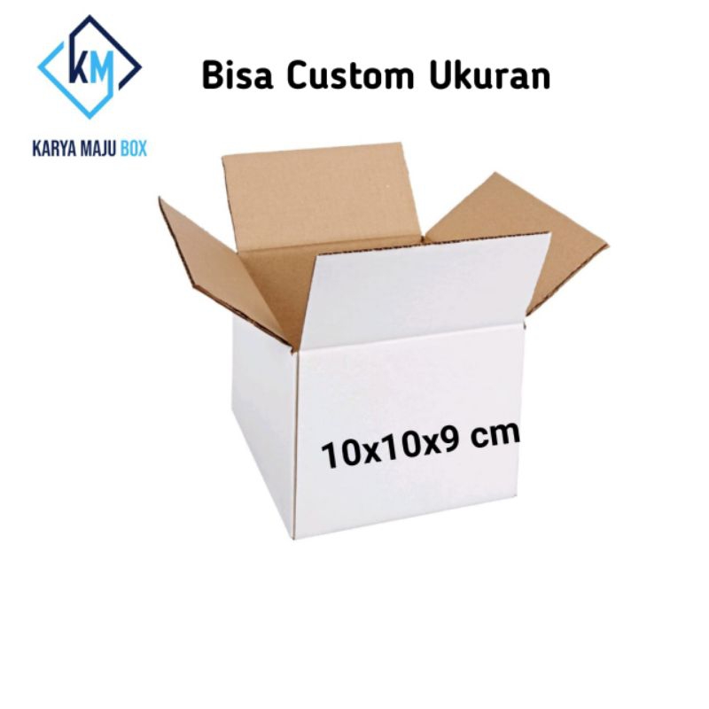 

Dus Putih/Coklat Uk.10x10x8 cm Bahan 1 play