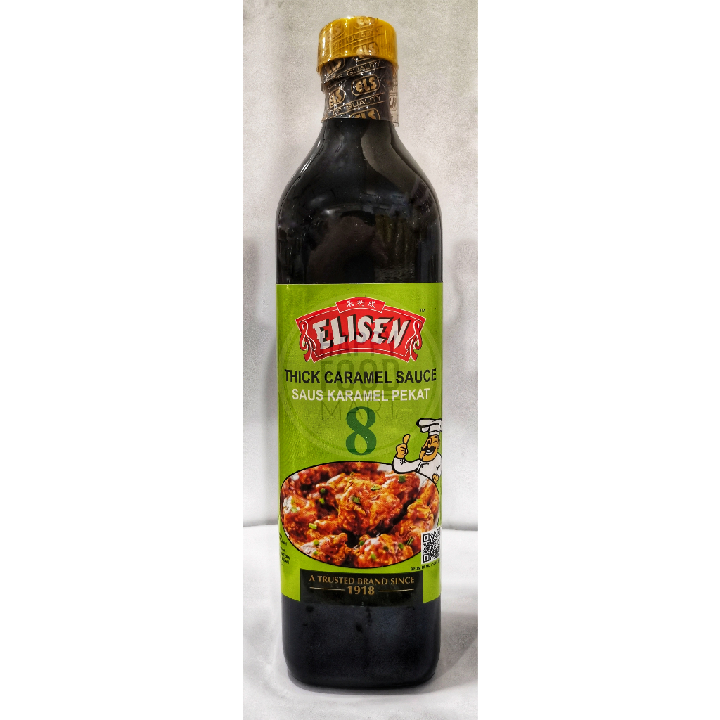 [TERBARU] ELISEN THICK CARAMEL SAUCE 750 ML/SAUS KARAMEL PEKAT/KECAP MANIS KENTAL