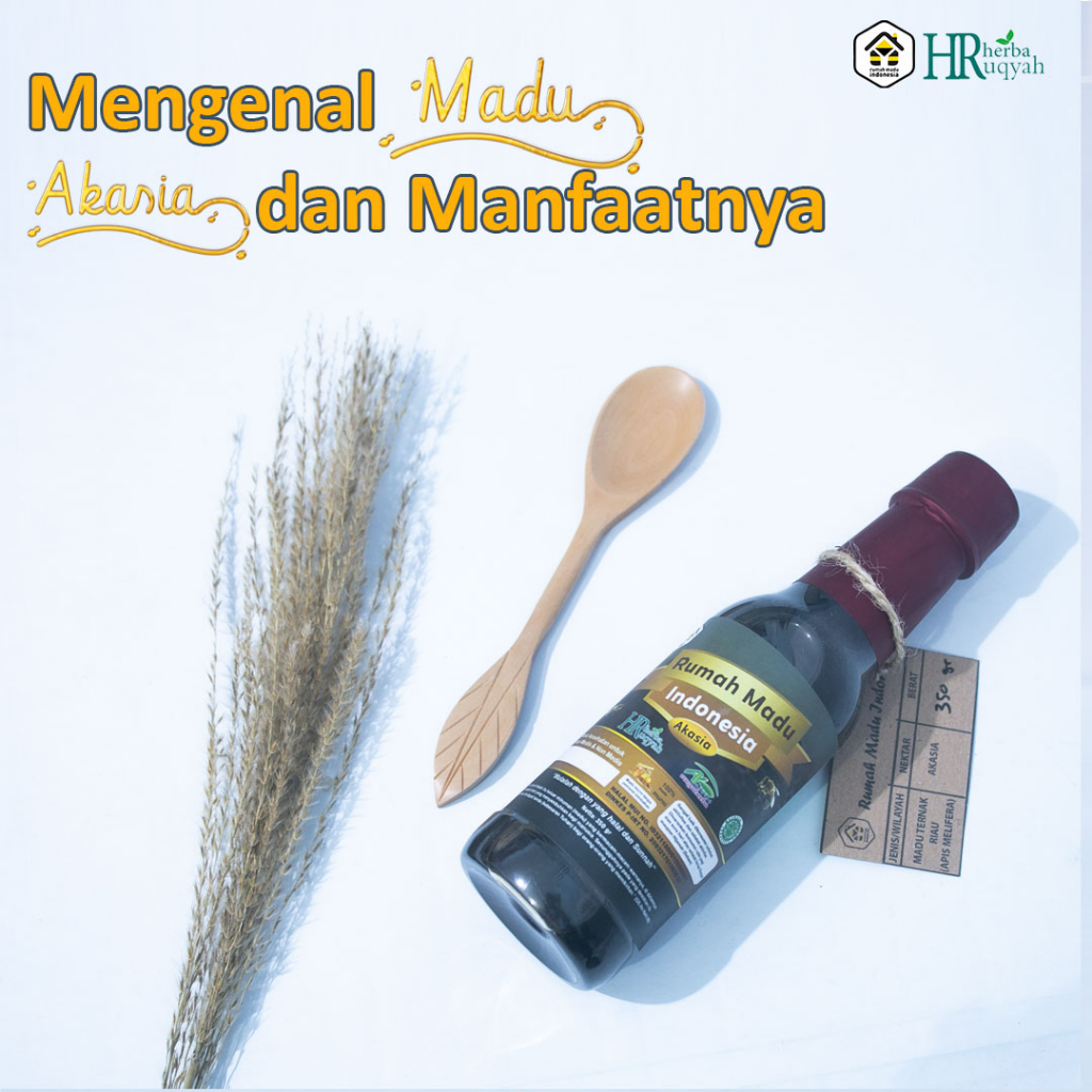 

Madu Ternak Al Barqy Nektar Akasia Karet Mangga Randu Asli Murni Original 350 Gram