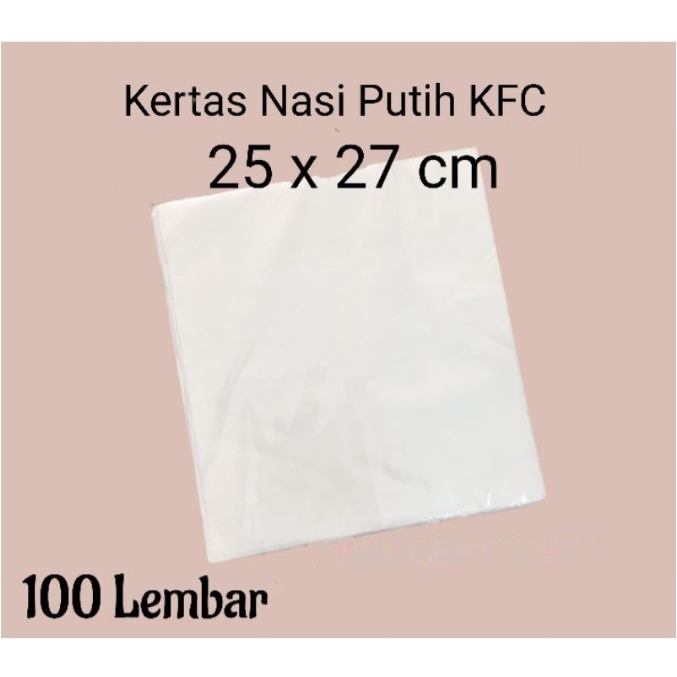 

Kertas Nasi Kentucky | Kertas Nasi KFC