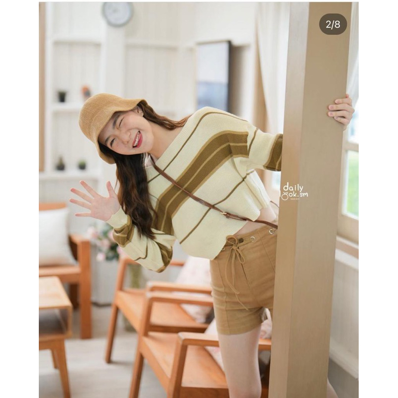 CHIRAA KNITE SWEATER | SWEATER RAJUT WANITA KOREAN KNITTED KEKINIAN