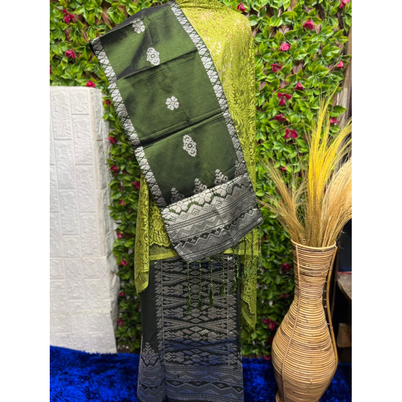 songket silungkang Tenun tangan asli Padang