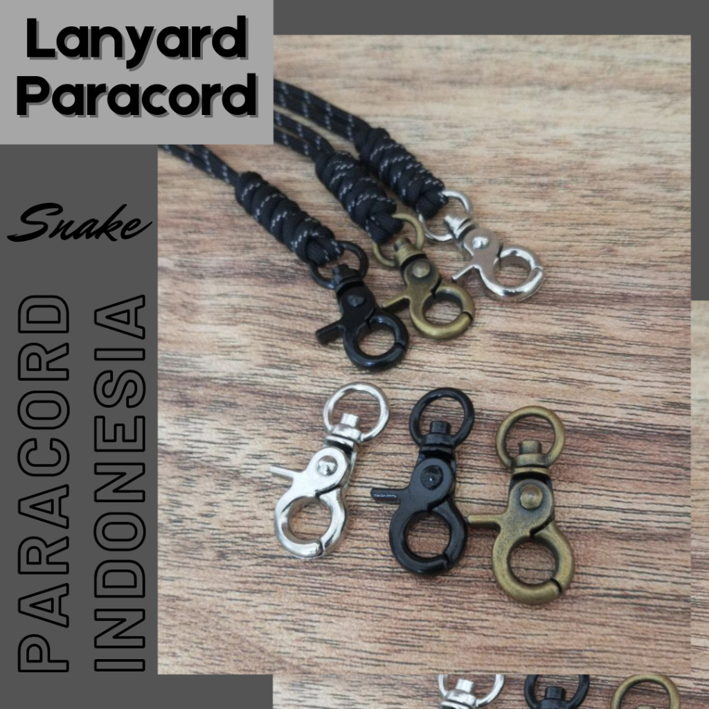 Tali Lanyard Gantungan ID Card HP Pods Podzz Vape Vapor Snake Free Karet O ring 13mm 20mm 40mm Premi