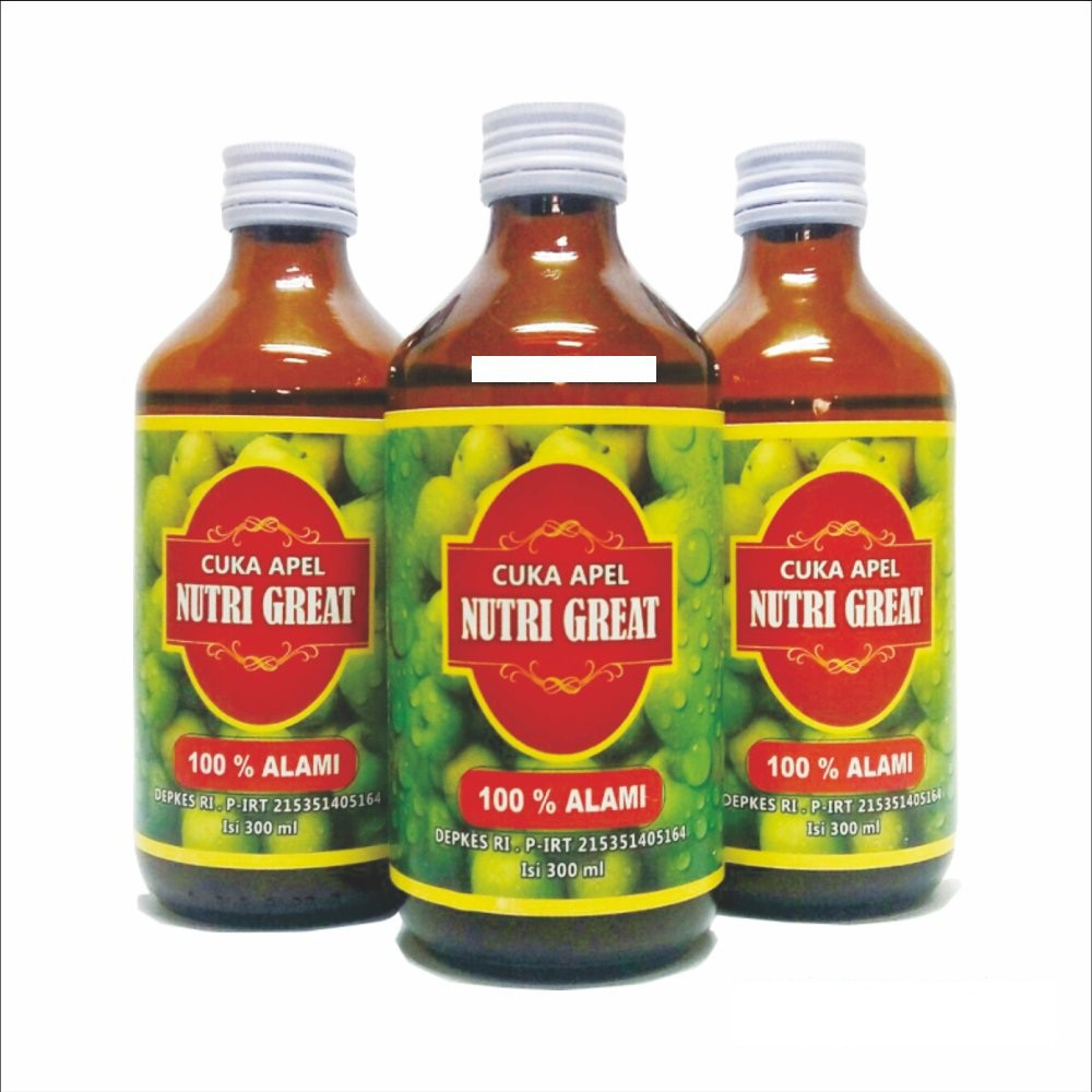 

Cuka Apel Nutri Great 300ml