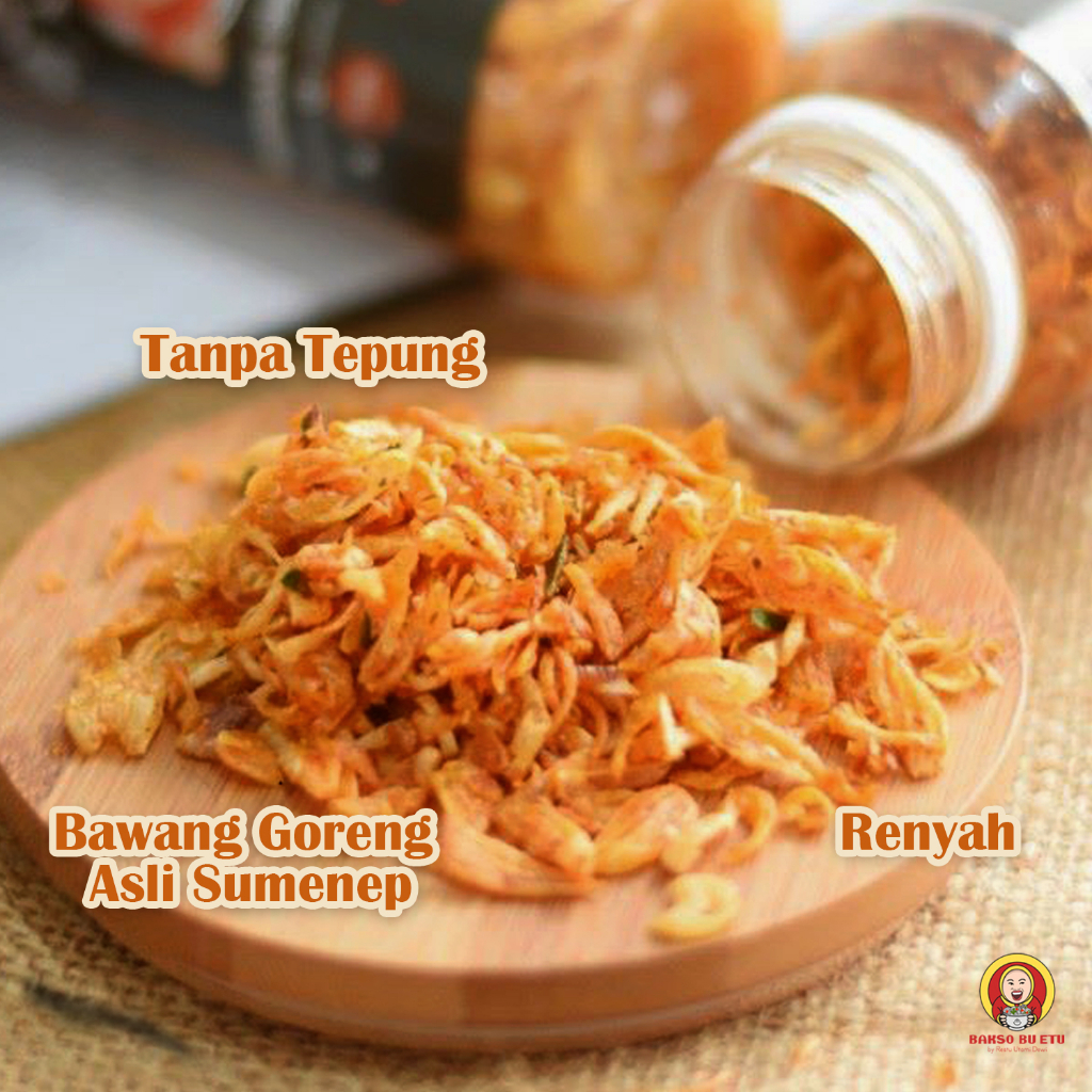 

Bawang Goreng Sumenep Pedas Special Gokrezz - Best Seller