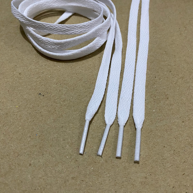 tali sepatu converse putih