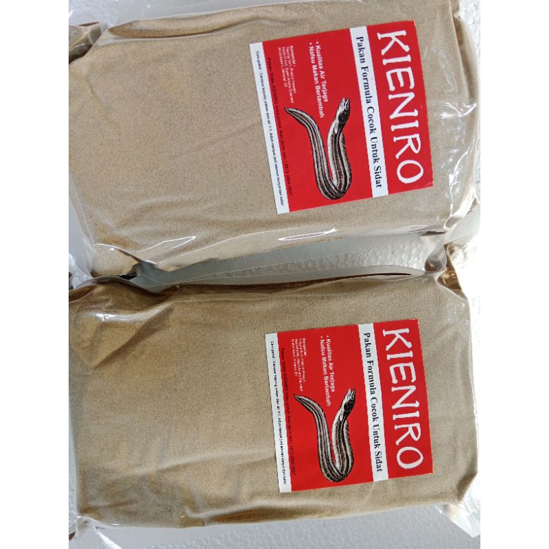 pakan sidat KIENIRO kemasan 2kg