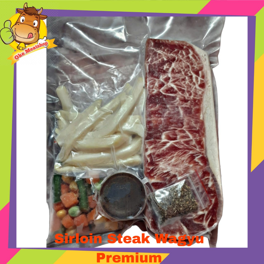 

Paket Sirloin Steak Murah| Sirloin Steak Set | Paket Steak BBQ