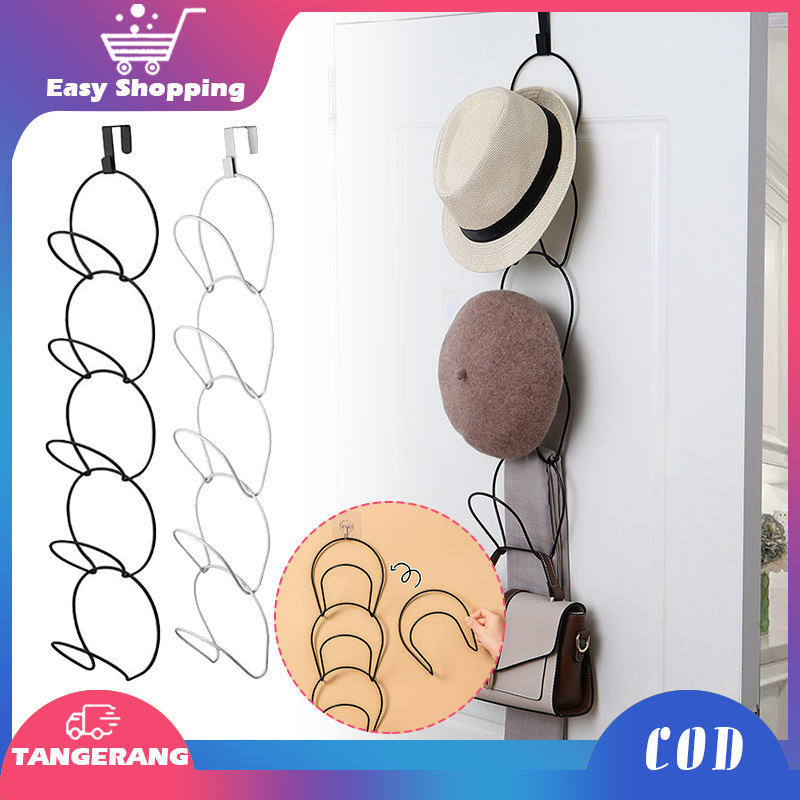 Gantungan Topi Display Topi Multifungsi Rak Penyimpanan Topi Cap Hanger Cap Organizer