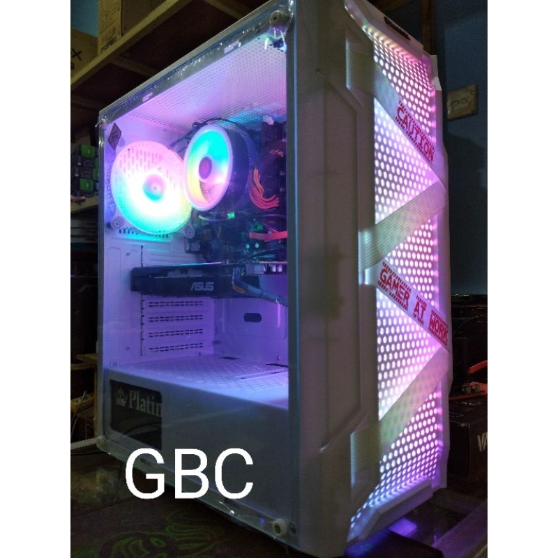 PC GAMING EDITING CORE I5 10400F GEN 10/RX 580 8GB DDR5/RAM 16GB/SSD