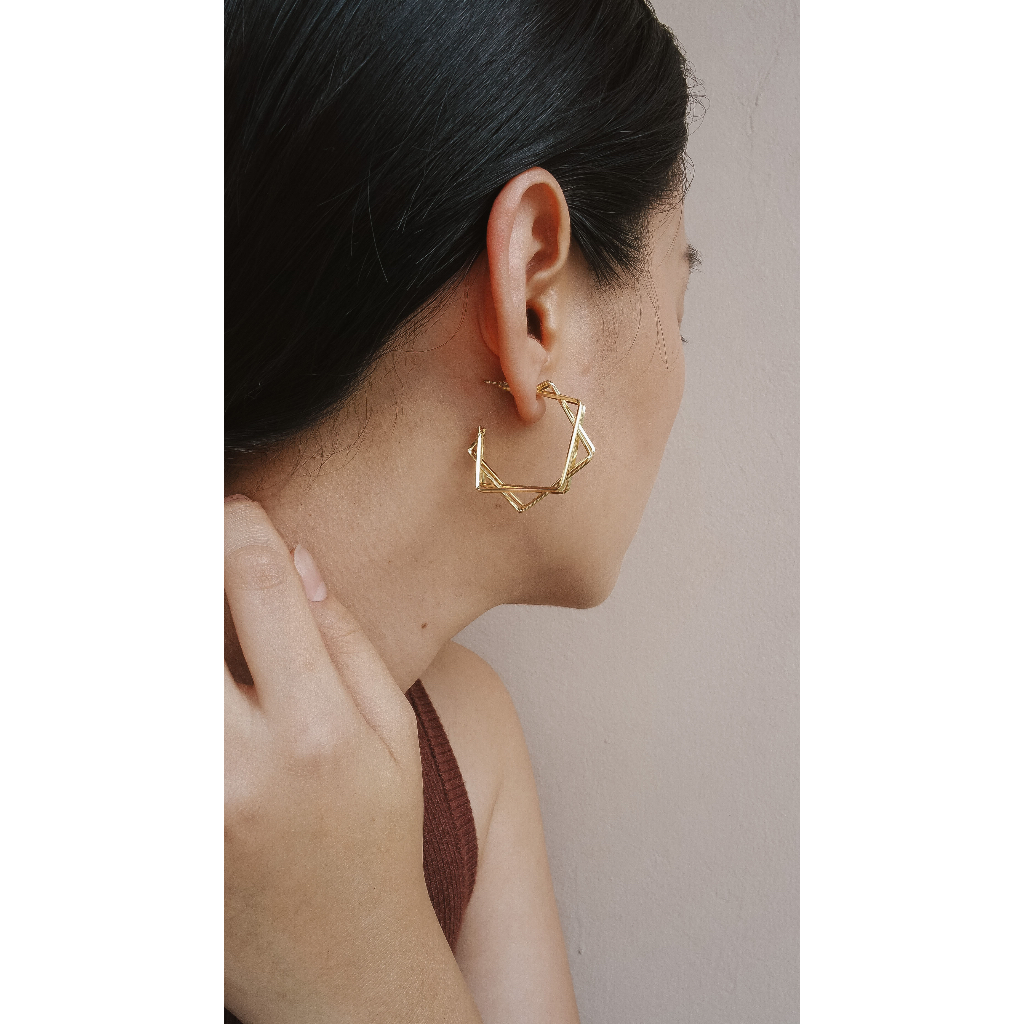 ANTING STATEMENT HOOPS - 1845