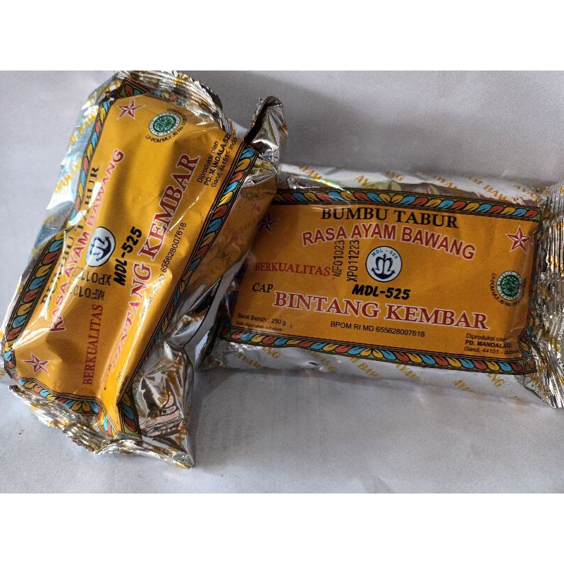 

Bumbu Tabur Atom Rasa Ayam Bawang Berat 250gr