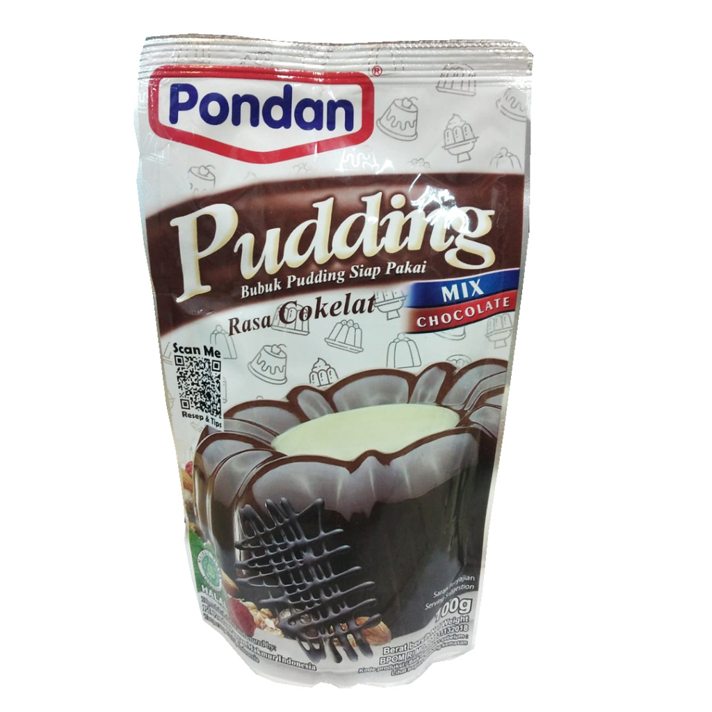 

PONDAN PUDDING MIX CHOCOLATE FLAVOUR 100g