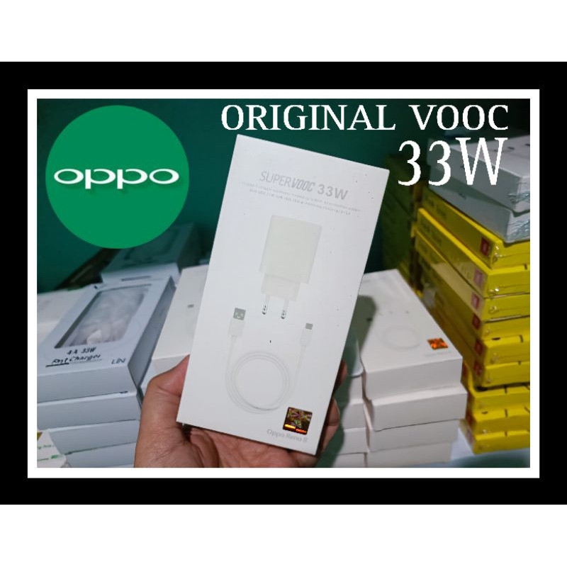 (GARANSI 1 BULAN ) CHARGER OPPO ORIGINAL 100% SUPERVOOC 33W 33 WATT F21 PRO 4G RENO 7Z 5G A95  A96 A76 A74 A57 RENO 7 RENO 3 RENO 4/4F K10 TIPE C FASTCHARGING ORIGINAL 100% TYPE C