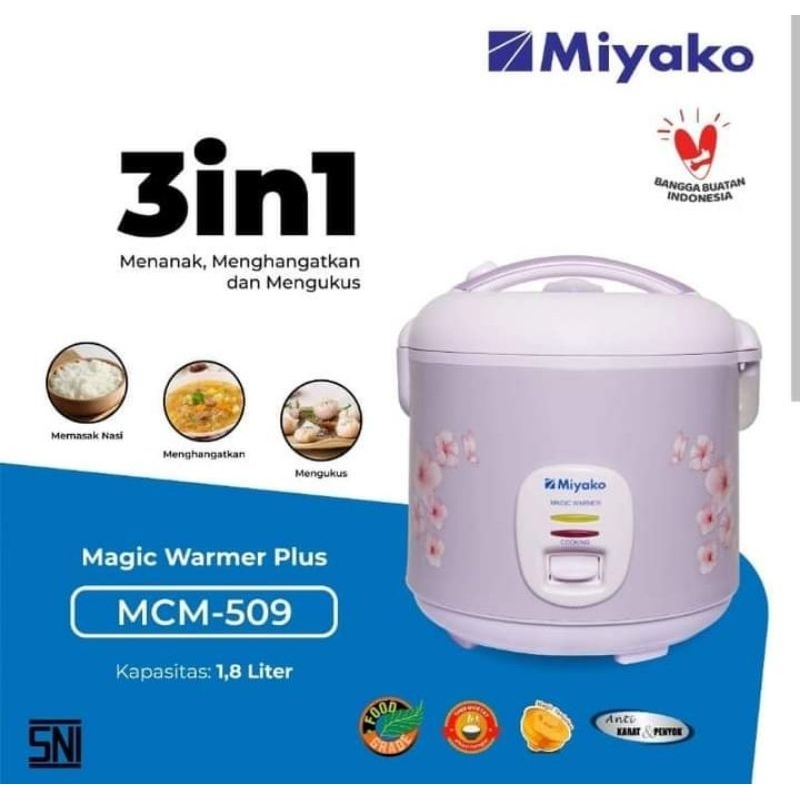 Rice cooker miyako 509