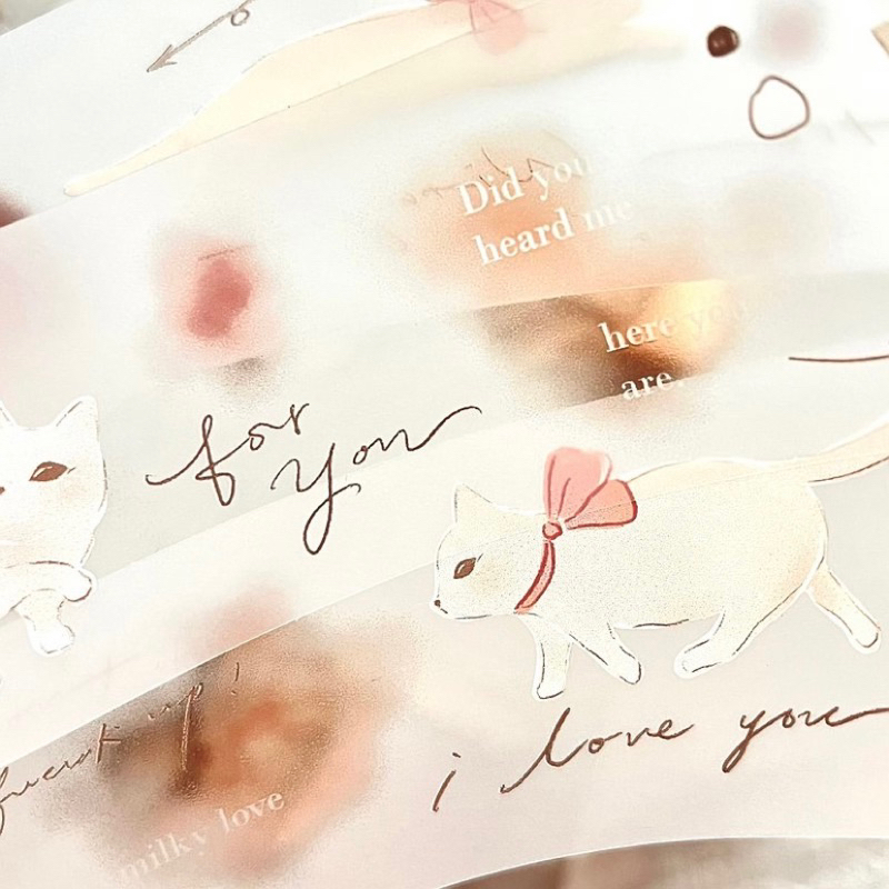 

Breezy Studio 520% Love Letter PET Tape