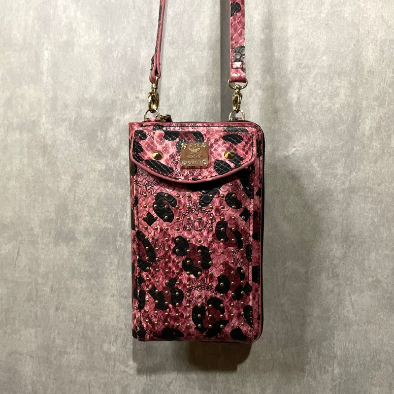 MCM Munchen Mini Sling Wallet Tas HP RARE