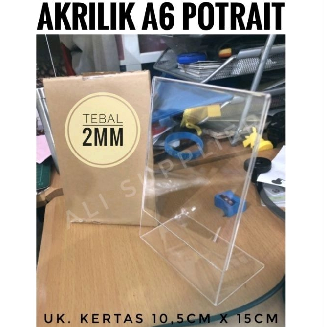 Acrylic Tent Card A6 Murah / Acrylic Display A6 / Akrilik model L ukuran A6 / Akrilik Meja / AKRILIK MEJA / AKRILIK QRIS / AKRILIK DISPLAY PROMO / AKRILIK DIMEJA / AKRILIK BENING A6 / AKRILIK PAPAN PAJANGAN DIMEJA / AKRILIK DISPLAY A6