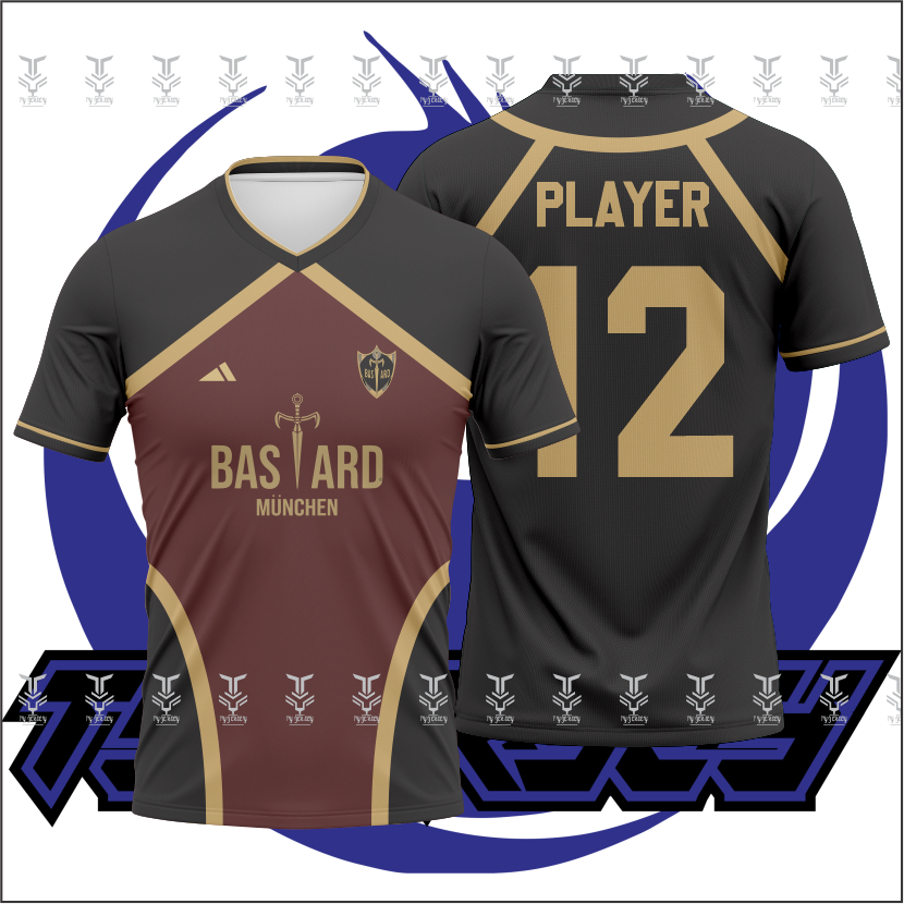 JERSEY Jersey Anime Blue Lock Bastard Munchen Cosplay Bola Manga FULL PRINTING