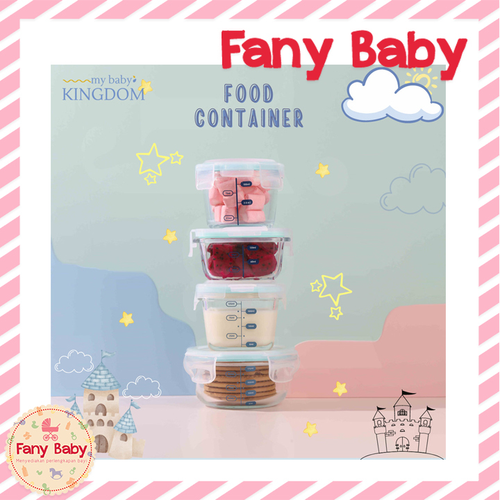 MY BABY KINGDOM GLASS CONTAINER 150ML