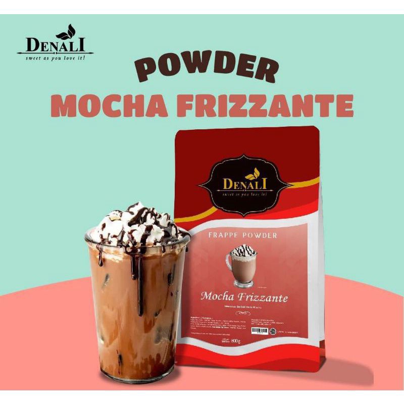 

powder denali mocca freeze 800gr / repacking sample 400gr