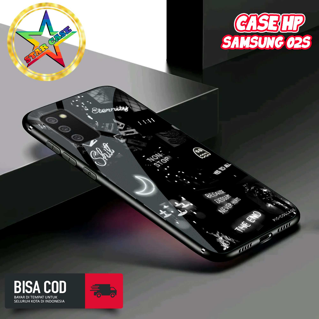Case Samsung A02S Motif [AEST4] Casing Samsung A02S TERBARU Hardcase Glossy Kilau 2D Case Hp Samsung