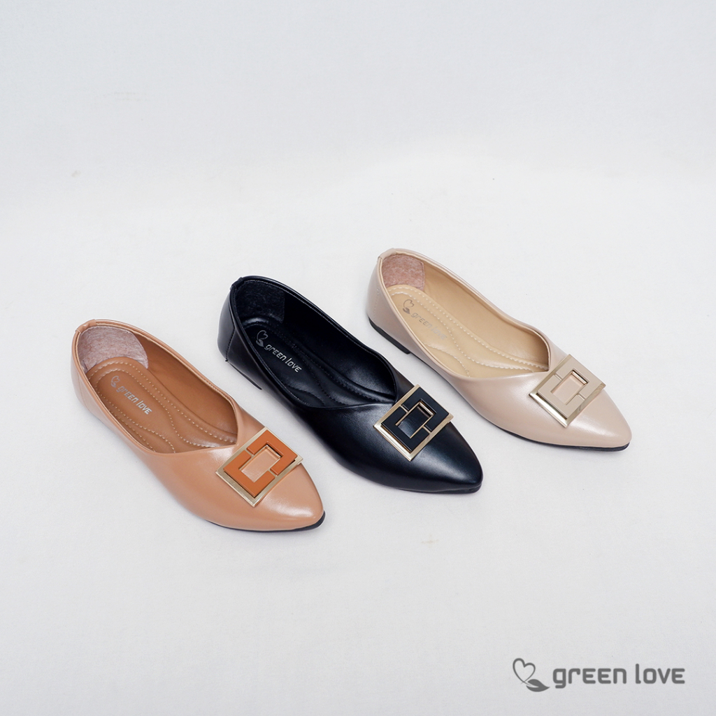 Green Love Sepatu Flat Wanita BEATRIX