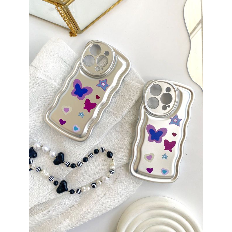 Wiggle Butterfly Case iPhone 11 11PROMAX 12 12PROMAX 13 13PRO 13PROMAX 14PRO 14PROMAX