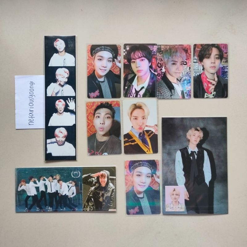 Photocard SG22 Season Greetings 2022 Butter Photostrip SLA BTS Suga Namjoon j-hope Jin Jimin Deco Ki
