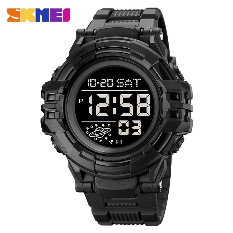 TERBARU!! SKMEI 2003 JAM TANGAN PRIA DIGITAL SPORT WATCH ANTI AIR 5 BAR TALI RUBBER MGOS// ORIGINAL