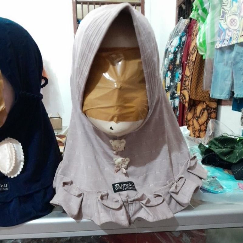 jilbab sorong bayi (0-4 tahun)