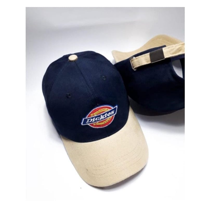 TOPI BASEBALL BAHAN RAPPEL DICKIES SCRIPT TERBARU / BASEBALL DICKIES CAKOP BESI PRIA &amp; WANITA