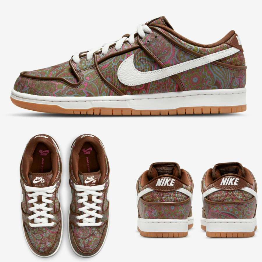 SB DUNK LOW PRO PAISLEY DH7534-200