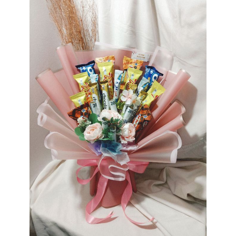 

Snack Bouquet | Buket jajanan makanan | hadiah anak perempuan | hadiah