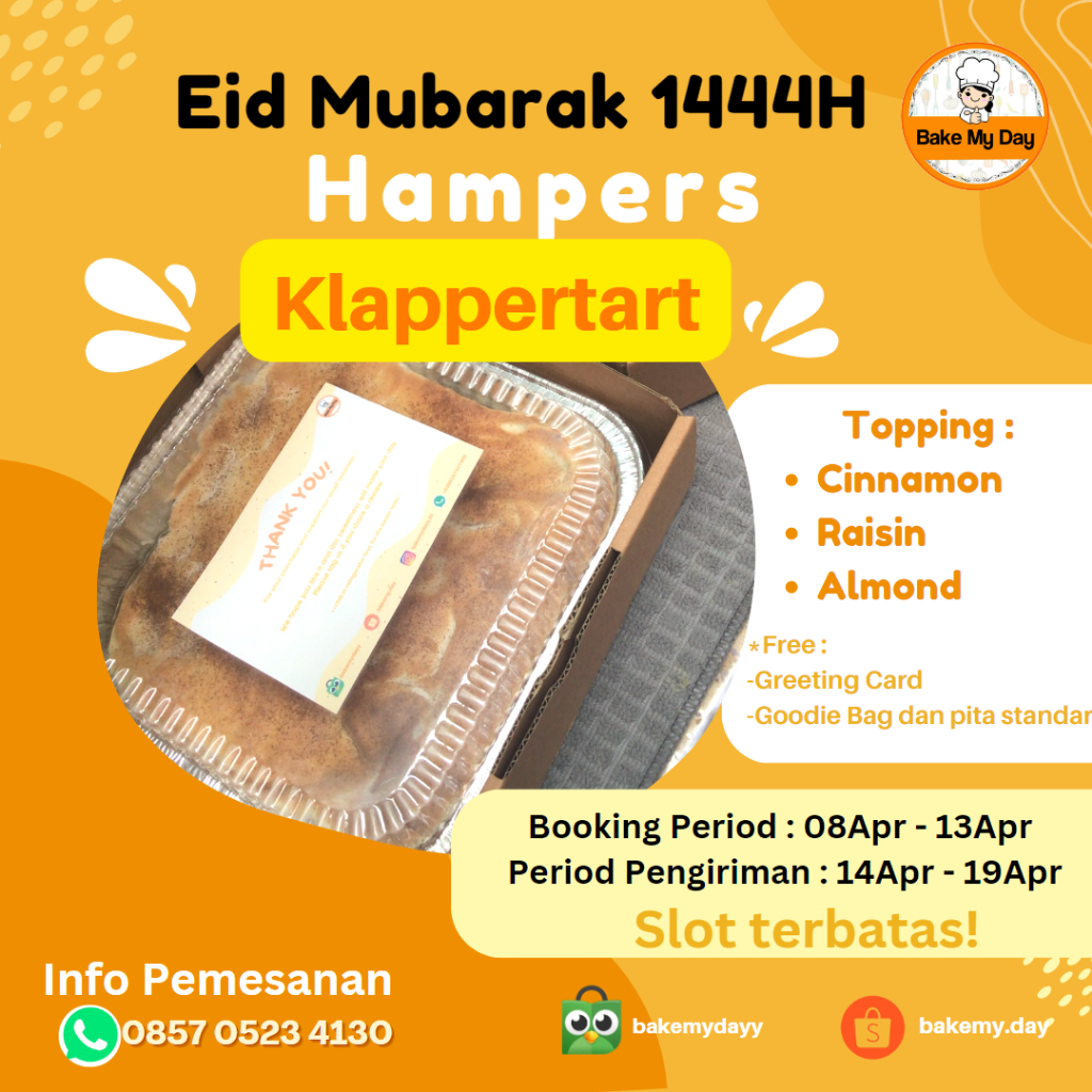 

HAMPERS EID MUBARAK - KLAPPERTART
