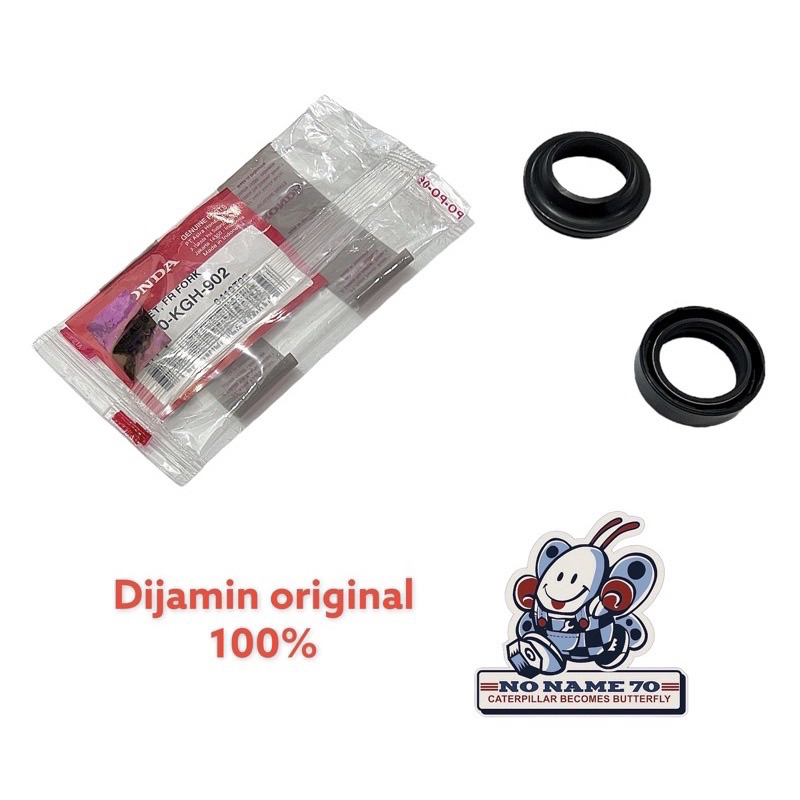 Seal shock Depan Set Seal Debu Matic Honda Vario Beat Scoopy Spacy Supra x 125 Revo Original