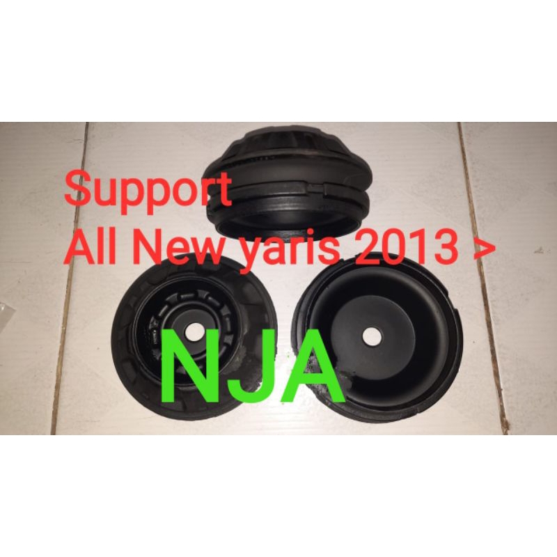 karet support shock breker depan all new yaris vios gen 3