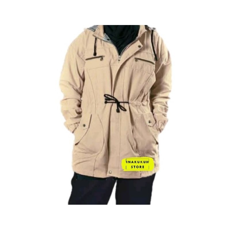Jaket Parka Wanita Panjang