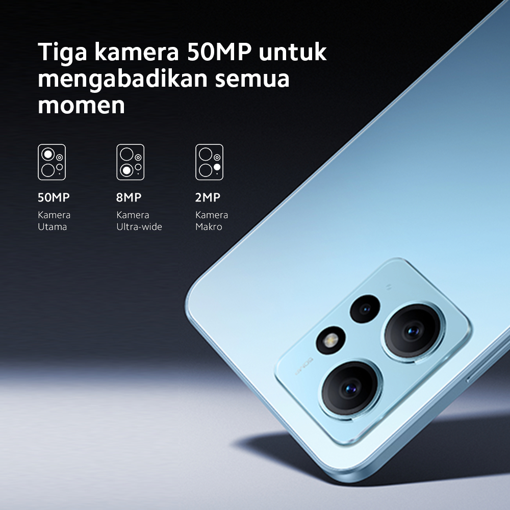 Xiaomi Redmi Note 12 4/128 GB - Garansi Resmi