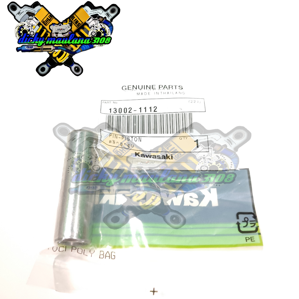 PIN PEN PISTON SEHER 16 MM BLOK 1878 NINJA 150 RR ZX CBU ORIGINAL KAWASAKI