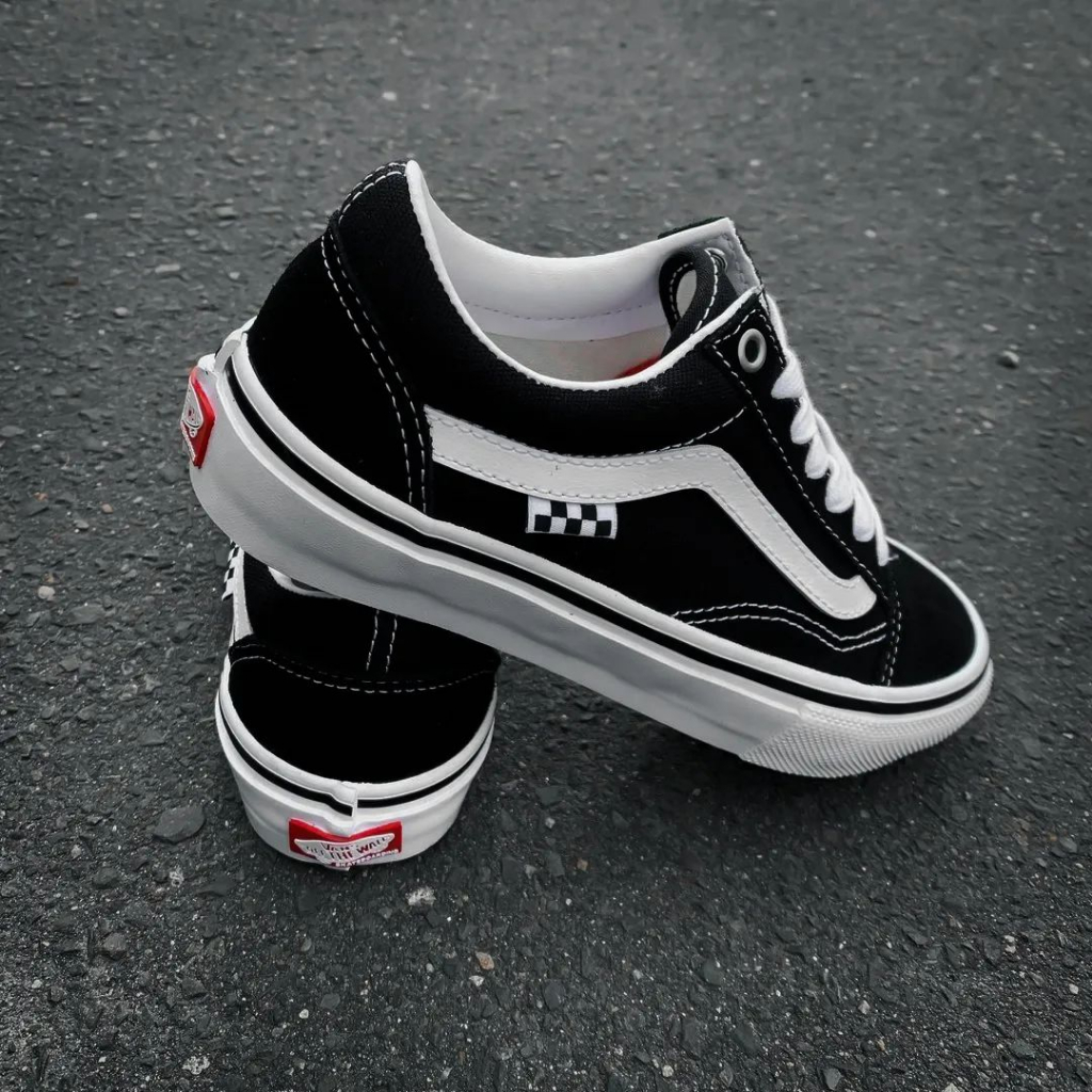VANS SKATE PRO OLDSKOOL BLACK/WHITE ORIGINAL 100%