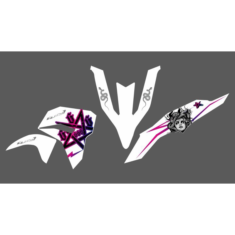 STRIPING STICKER TRANSPARAN VARIO 2023 MEDUSA